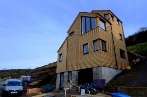 Prefab Building in Downderry, Cornwall - built by Doyle & Whitley