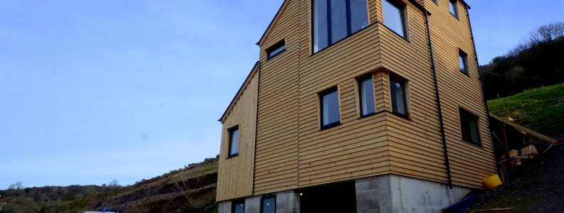 Prefab Building in Downderry, Cornwall - built by Doyle & Whitley