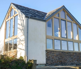 Look what happens when the scaffolding comes down!